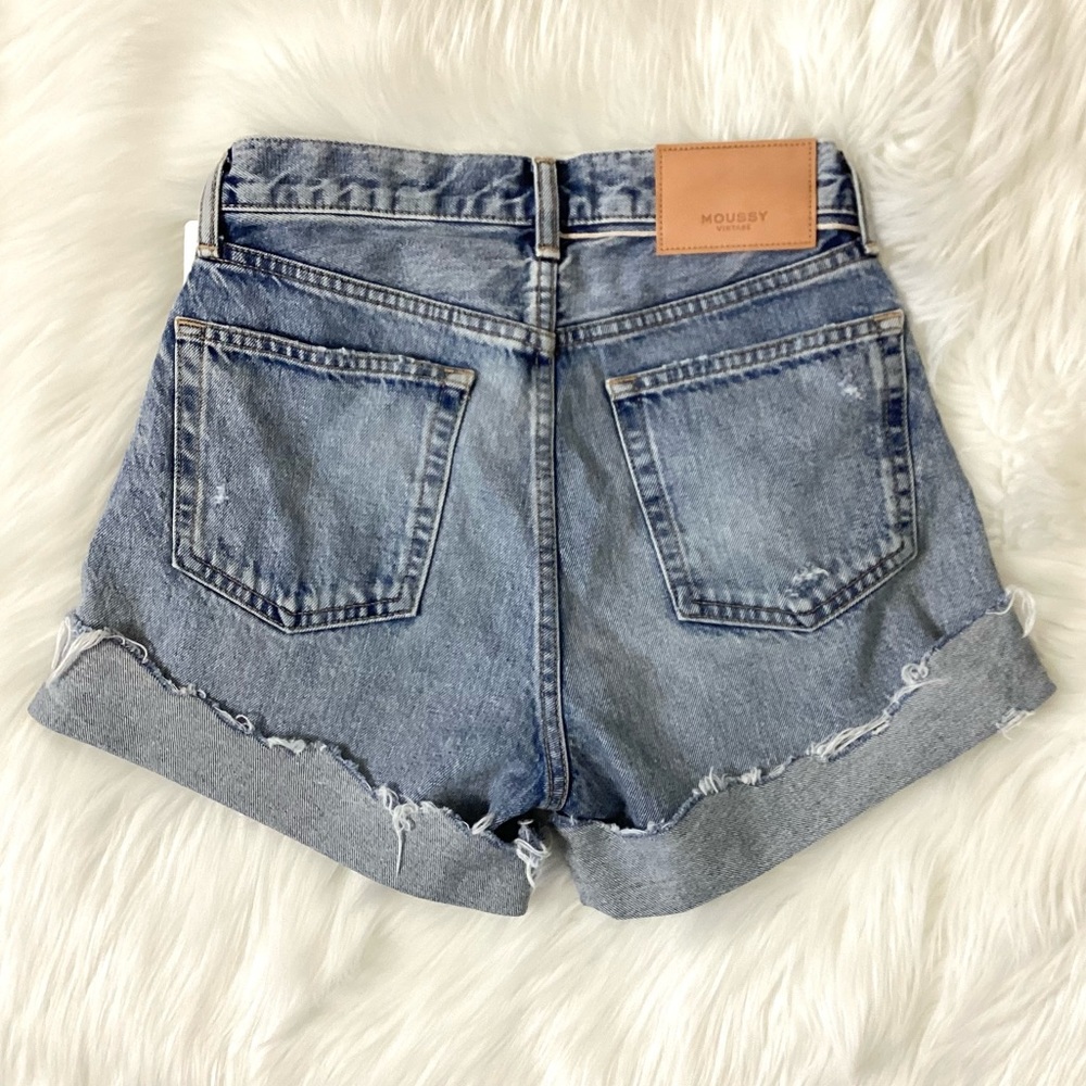 MOUSSY VINTAGE Upland Cut Off Shorts SIZE 23 NWT - Picture 14 of 14